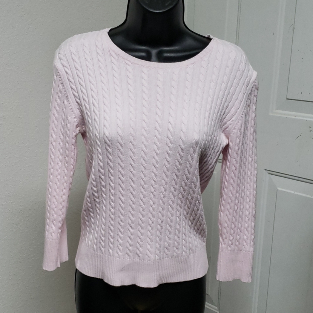 3/$15 The Gap pink sweater size medium